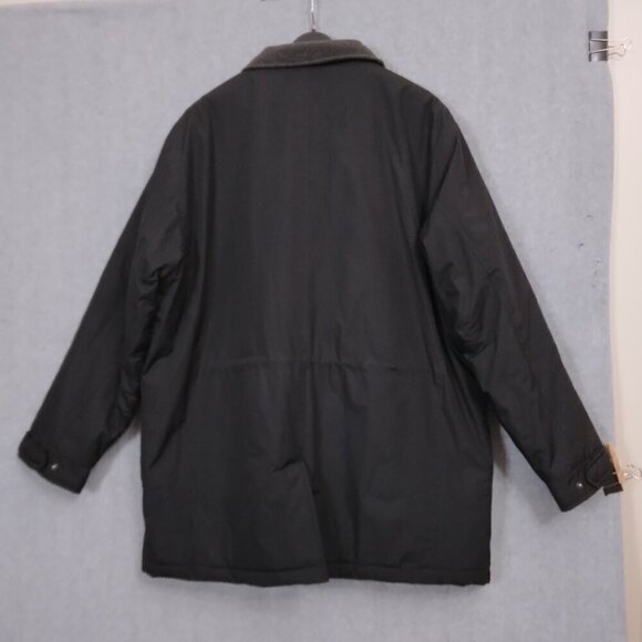 Aberdeen Collection | Men's Winter Coat Parka Front Zip/Snap Black | Size XL - Picture 4 of 10